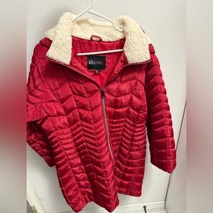 Red Puffer Coat